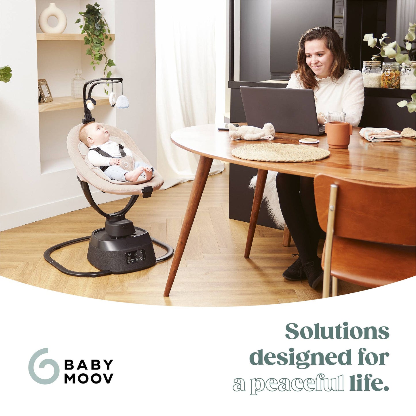 Babymoov Swoon Evolution: Multi-Motion Electric Swing