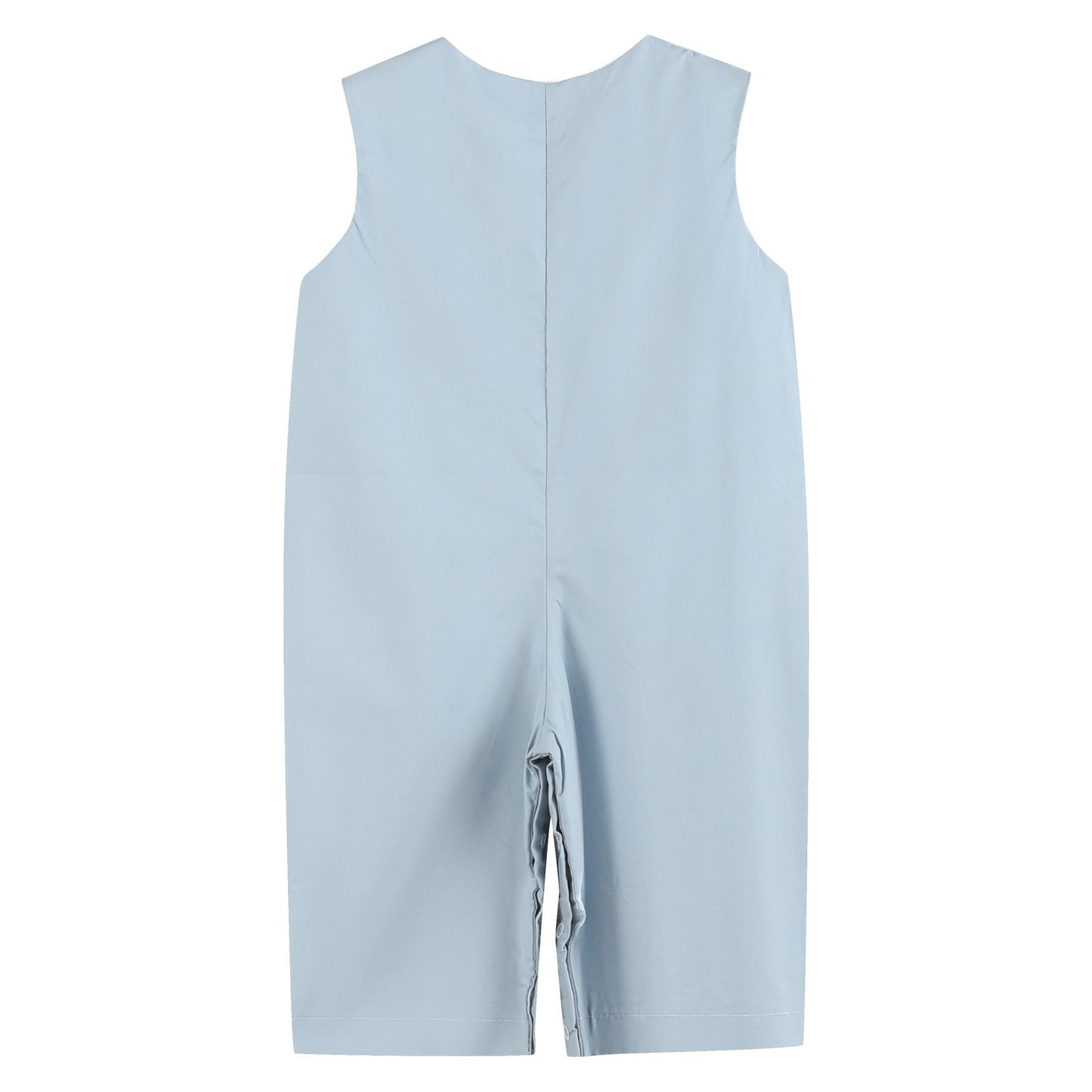 Light Gray 'Boo' Applique Overalls