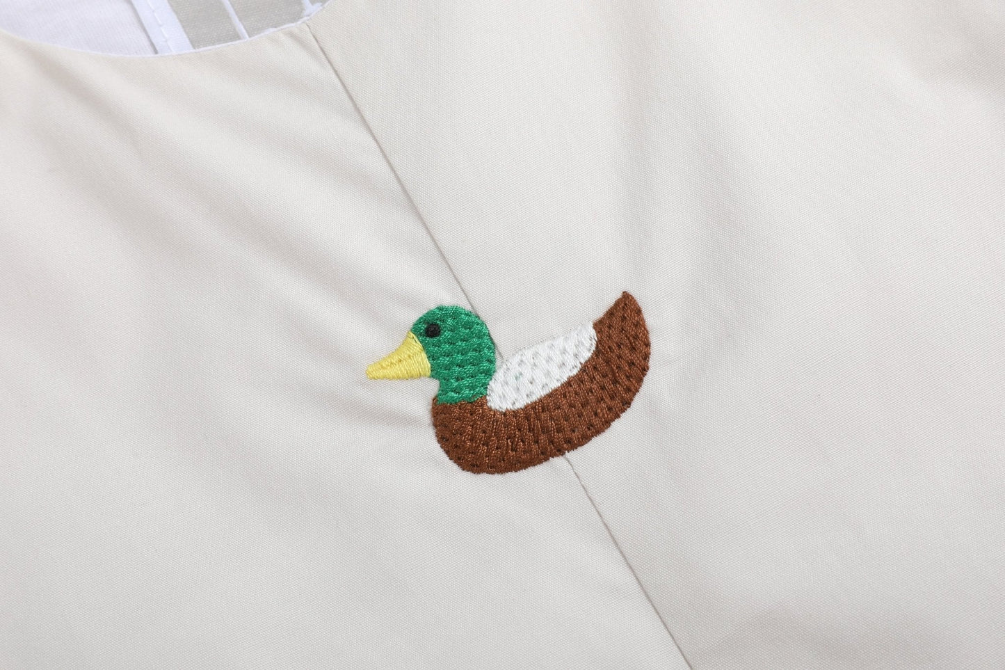 Light Gray Mallard Duck Overalls