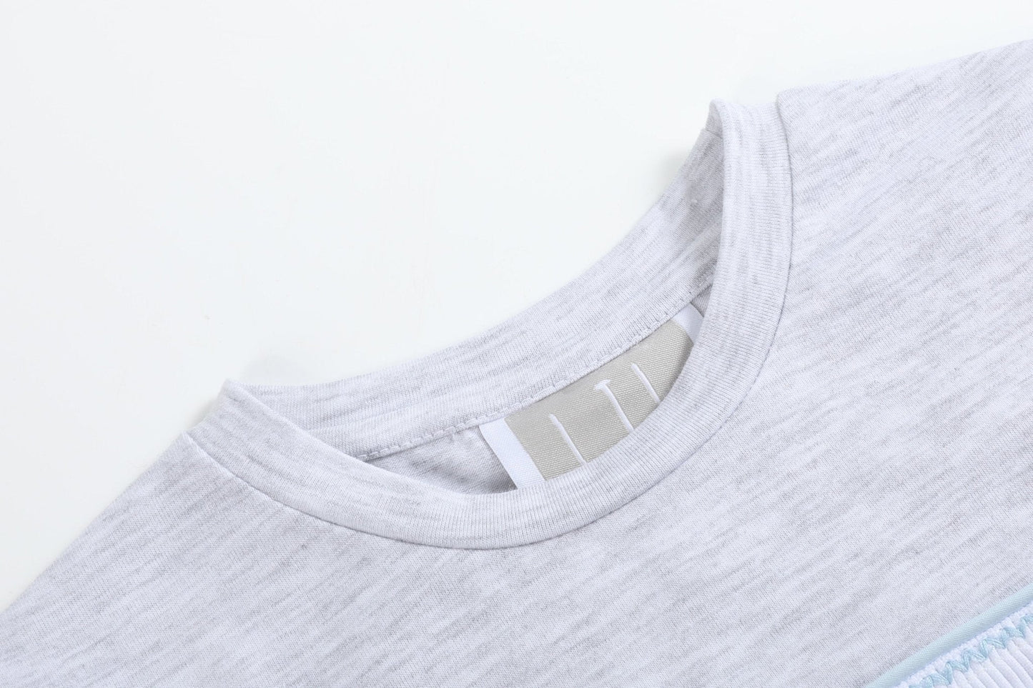 Light Gray Mallard Smocked Shirt and Shorts