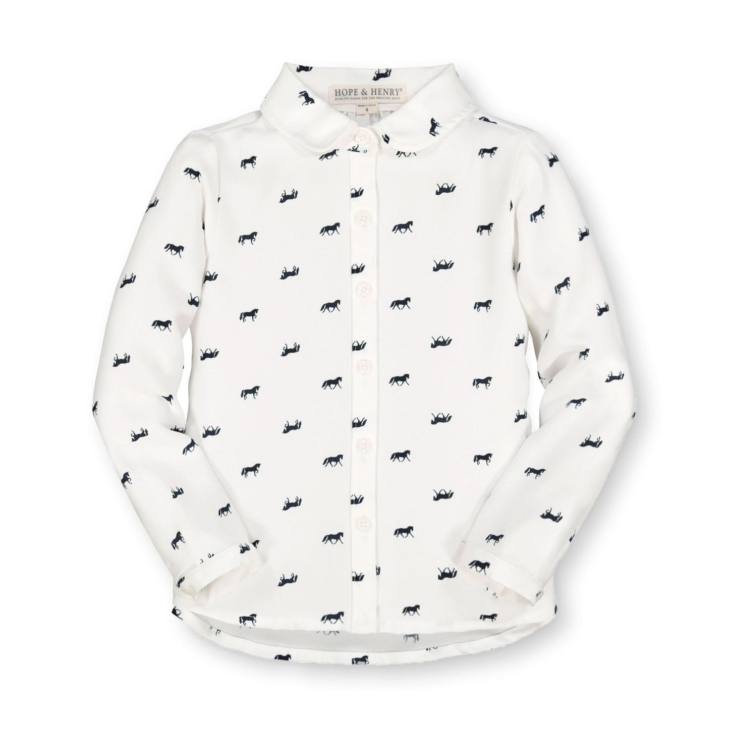 Peter Pan Collar Top - Baby