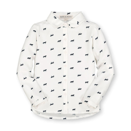 Peter Pan Collar Top - Baby